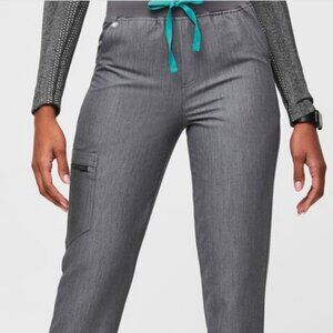 FIGS High Waisted Zamora Jogger Scrub Pants - Graphite 4XL